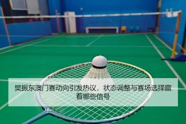 樊振东澳门赛动向引发热议，状态调整与赛场选择藏着哪些信号